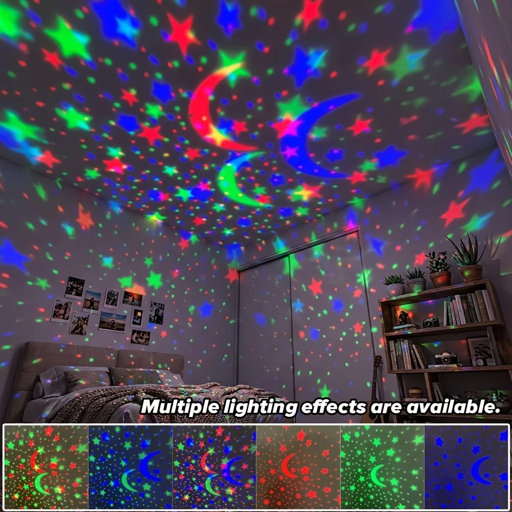 Starry Sky Night Light Projector