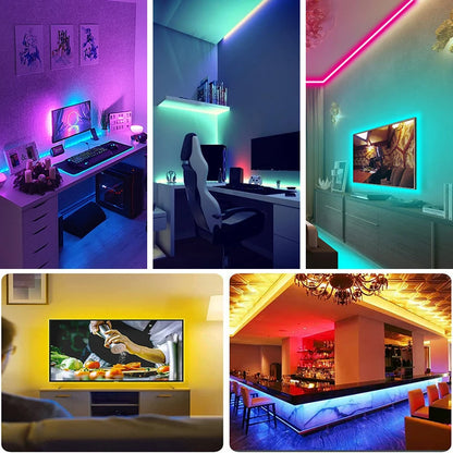 Vibrant LED Strip Lights with Remote