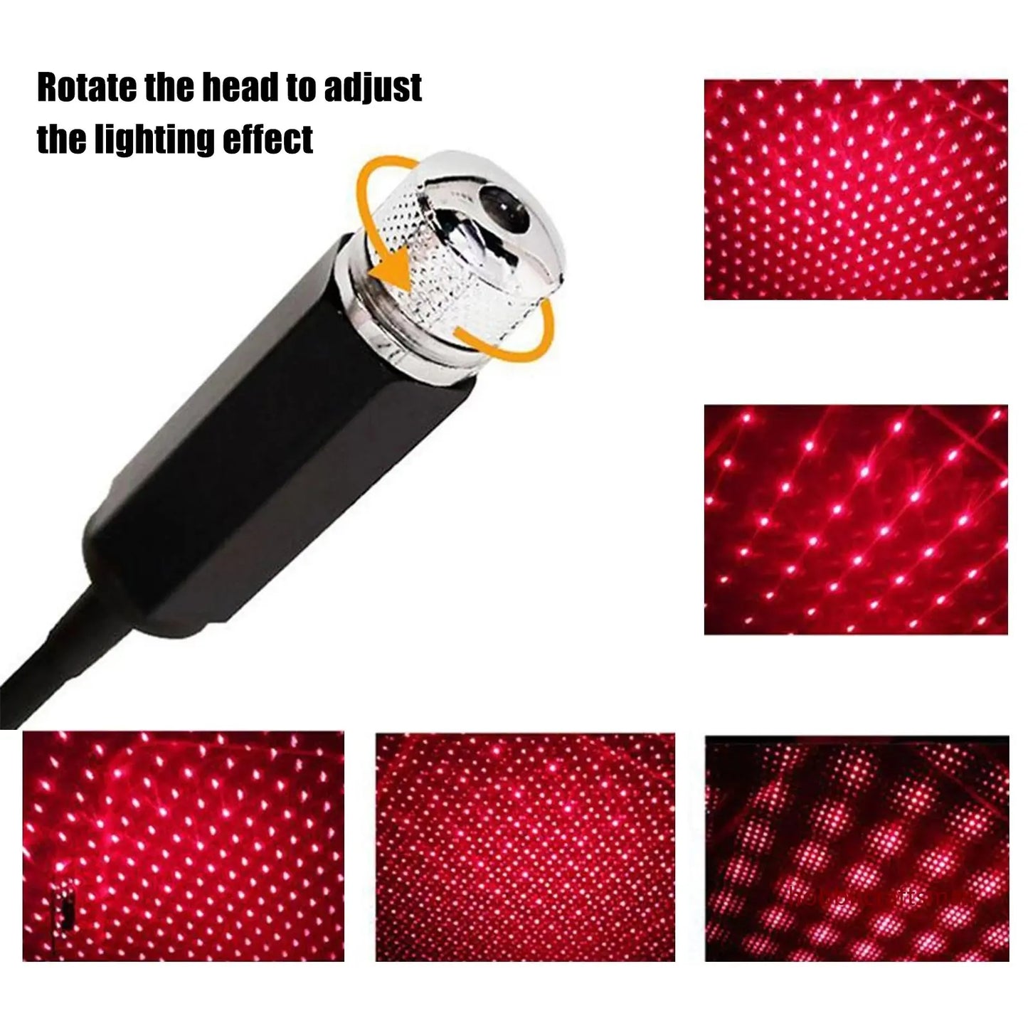 Starry Car Roof Night Light